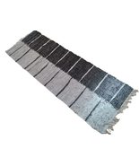 Leather Hearth Rug for Fireplace Fireproof Mat Runner (Gray Blue) - €251,49 EUR