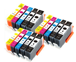 15Pk Ink Cartridges Combo For 564Xl 564 Photosmart C510A C5380 C6340 B85... - $46.99