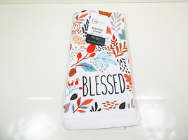 Printed Kitchen Dish Towels 100% Cotton Drying Towel Life is Sweet or Bl... - $6.99