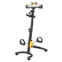 Pedal Exerciser Stationary Bikes For Seniors - Under Desk Mini Exercise Bike Cyc - £66.32 GBP