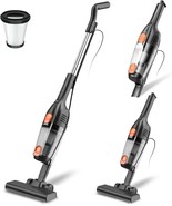 Corded Stick Vacuum Cleaner, 20000Pa Powerful Suction Stick Vacuum With,... - $60.35 CAD