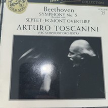 Arturo Toscanini Collection Vol 25 Beethoven Symphony No 5 Septet Egmont Overtur - £11.71 GBP