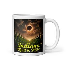 Indiana Total Solar Eclipse Mug April 8 2024 Funny Humor About Cornfield... - $16.99+