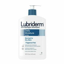 Lubriderm Daily Moisture Full Body Lotion, Fragrance-Free, 16 fl. oz.. - £15.81 GBP