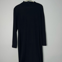 Maggy London black knit wool blend long sweater dress - £23.11 GBP