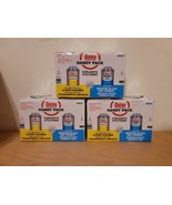 Lot of 3 Oatey 8 Oz ABS Medium Black Cement  Cleaner Handy Pack Clear Cl... - $527.77 MXN