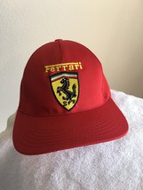 Ferrari Logo on a new Red Ball Cap - £17.30 GBP