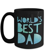 Bedt Dad Mug - WORLDS BEST DAD - Cute Father Gift, Fathers Day Daddy Birthday Pr - £16.32 GBP