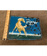 Trigger Metal Lunchbox 1956 American  used vintage  - $81.03 CAD