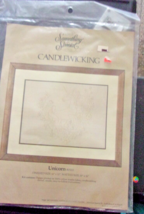 Candamar Designs UNICORN Candlewicking 16”x12” Kit #80102 - £9.42 GBP