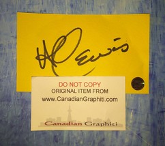 Al Lewis Hand Signed Autograph Index Card COA - $50.00