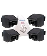 4 x PIR Solar Driveway Alarm System Outdoor Wireless PIR Kit (DA600-T) - $246.14