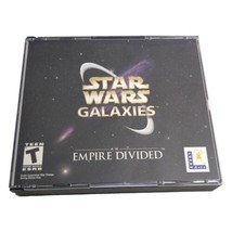 Star Wars Galaxies : An Empire Divided w/ Case (PC, 2003, 3-Disc) LucasArts Key - £23.79 GBP