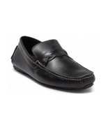 Donald Pliner Men&#39;s Deacon Calf Leather Driver Loafer Traction Rubber Bl... - $107.54 CAD