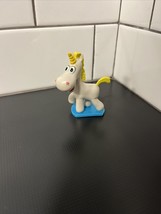 Disney Toy Story 3 Buttercup Unicorn Cake Tooper Action Figure 2.75&quot; - £6.43 GBP