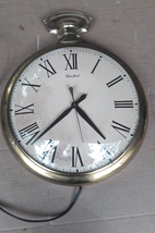 Vintage Working United Clock Corp Brooklyn, NY Model #40 Pocket Watch Wa... - £47.13 GBP