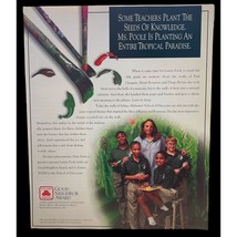 State Farm Good Neighbor Award Vintage Print Ad 90s Teacher Award - $13.88