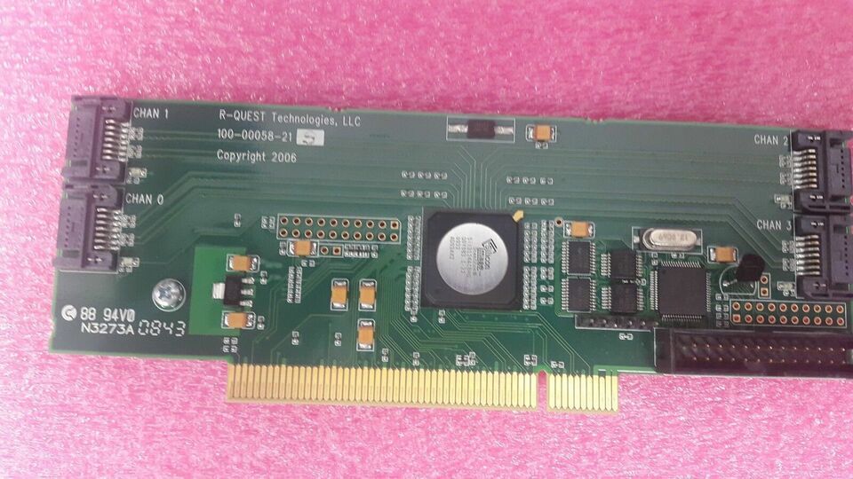R-Quest Technologies LLC 4 port Sata controller for multi DVD/CD duplicator - $98.01