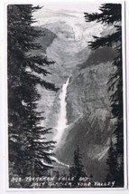 British Columbia Postcard Takakkaw Falls &amp; Daly Glacier Yoho Valley - £1.63 GBP