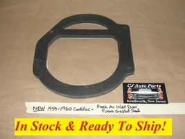 New 1959-60 Cadillac Right Side Kick Panel Fresh Air Inlet Door Foam Gasket Seal - £19.77 GBP