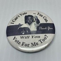 I Can’t Vote You Can Bill Clinton Presidential Election Button Pin KG - £9.48 GBP