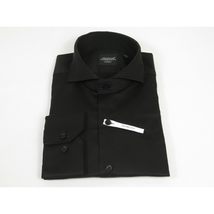 Men's Shirt Charles TYRWHITT 100% Cotton Cut-away Collar CHT-20 Black image 4