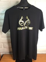 Realtree Edge Men&#39;s T-Shirt Short Sleeve - Black - Size Medium - New wit... - £14.31 GBP