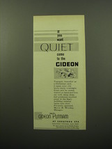 1950 The Gideon Putnam Hotel Ad - If you want quiet come to the Gideon - £14.72 GBP