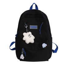 Women Backpack Teenage Girls Laptop Rucksack Student Shoulder School Bag Korean  - £51.58 GBP