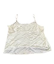 Vintage Vanity Fair Camisole Top Size 42 Beige Lace Trim Adjustable Stra... - $6.00