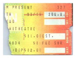 Grateful Morti Concerto Ticket Stub Aprile 7 1984 Irvine - £45.90 GBP