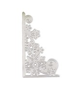 corner snowflake metal die stencil cutting die carbon steel DIY scrapboo... - $108.35 MXN