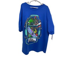New GWP Sport Boys XL 14 16 Short Sleeve Tshirt tee Graphic Blue My Scho... - $9.89