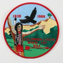 Vintage 1988 Colonneh 137 WWW OA 50th Red Backpack Boy Scouts BSA Camp P... - $11.69