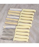Quikut Stainless Steel Razor Edge Serrated Tip Knives 7 1/2&quot;  Lot of 11 - $43.84 CAD