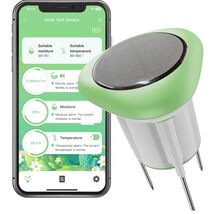 Battery &amp; Solar Powered Soil Tester for Accurate Moisture &amp; Nutrient Ins... - $98.95