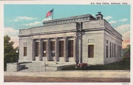 Post Office Ashland  Ohio OH Postcard A25 - £2.35 GBP