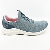 Skechers Ultra Flex 2.0 Delightful Spot Gray Pink Womens Size 8.5 Athletic Shoes - £39.30 GBP