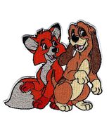 3.5X3.25" red Fox and the Hound Tod Cooper IRON ON / SEW ON PATCH k9 dog... - $7.59