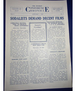 Vintage Detroit Conference Chronicle Sodalists Demand Decent Films 1932 - £5.49 GBP