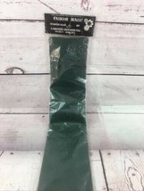 Vintage 1971  American Greetings Crepe Paper Dark Green Made In The USA - £3.95 GBP