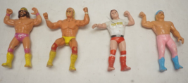 (4) VTG WWF LJN Titan 80&#39;s 8&quot; Wrestling Figures Hulk Hogan Macho Man Roddy Piper - £113.46 GBP