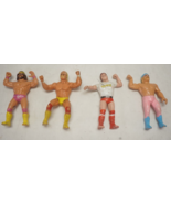 (4) VTG WWF LJN Titan 80&#39;s 8&quot; Wrestling Figures Hulk Hogan Macho Man Rod... - £114.52 GBP