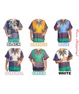 SALE Mens Cannabis Marijuana Leaf Dashiki Shirt 100% Cotton by American ... - £11.01 GBP