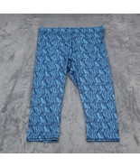 Everlast Pants Womens XL Blue Capri Elastic Waist High Rise Activewear L... - £23.35 GBP