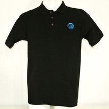 AT&amp;T Mobility Tech Employee Uniform Polo Shirt Black Size XL NEW - £20.04 GBP