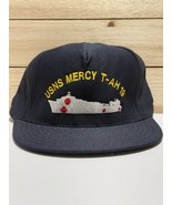 Vintage USNS Mercy MILITARY Hat T-AH 19 Ship Hat New Unworn Made In USA ... - $40.61 CAD