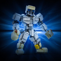 Atom Model Building Blocks Set Game Movie MOC Bricks Toys Gift for Real Steel - £20.98 GBP
