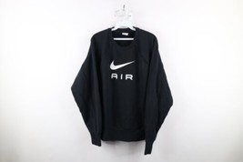 Nike Air Womens Medium Faded Travis Scott Center Swoosh Crewneck Sweatshirt - £42.68 GBP