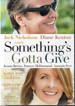 SOMETHING&#39;s GOTTA GIVE (dvd) *NEW* man falls for girlfriends age appropriate mom - £6.67 GBP